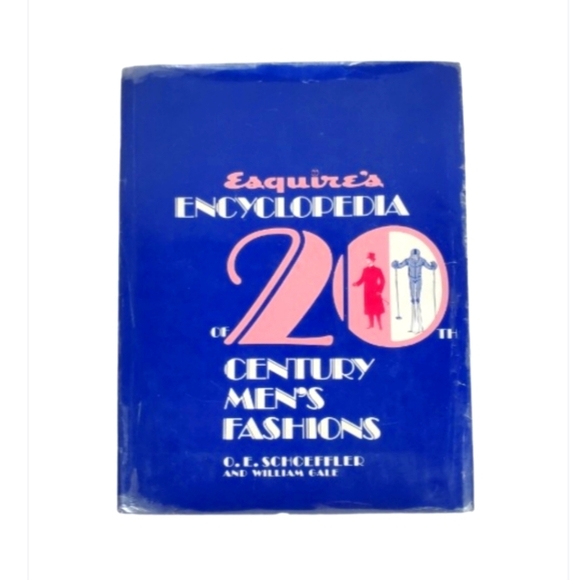 Esquire's Encyclopedia of 20th Century Men's Fashion Hardcover 1973 McGraw-Hill - Picture 1 of 16
